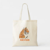 Tiger Tote Bag Tragetasche (Rückseite)