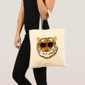 Tiger Tote Bag Tragetasche (Vorderseite (Produkt))