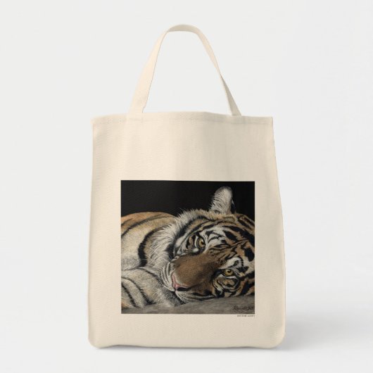 Tiger Tote Bag Tragetasche (Vorne)