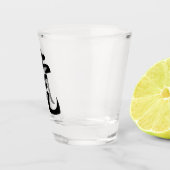 Tiger Traditionelles chinesisches Zeichen Zodiac-Z Schnapsglas (Rechts)