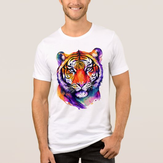 Tiger Tri-Blend Shirt (Vorderseite)