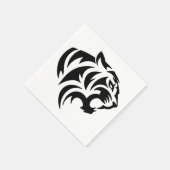 Tiger Tribal Serviette (Ecke)
