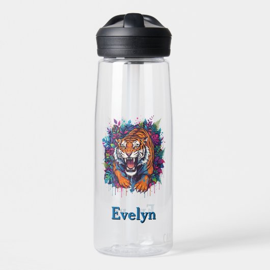 Tiger Trinkflasche (Vorne)