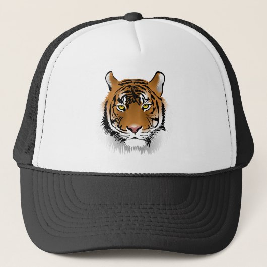 Tiger Truckerkappe (Vorderseite)