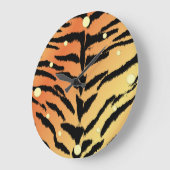 Tiger-Uhr Große Wanduhr (Winkel)