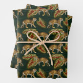 Tiger und Blätter zu Grün (Beispiel)