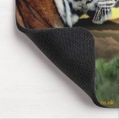 Tiger und CUB Mousemat Mousepad (Ecke)