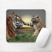 Tiger und CUB Mousemat Mousepad (Mit Mouse)