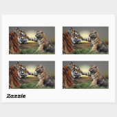 Tiger und Cub Stickers (Blatt)