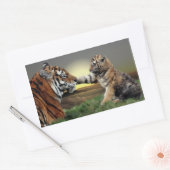 Tiger und Cub Stickers (Umschlag)