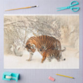 Tiger und Cube Art Wasserfarben Seidenpapier (Basteln)