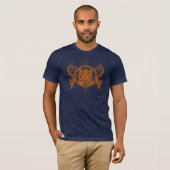 Tiger und Doppeldrachen T-Shirt (Vorne ganz)