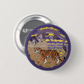 Tiger und Drache Button (Vorne & Hinten)