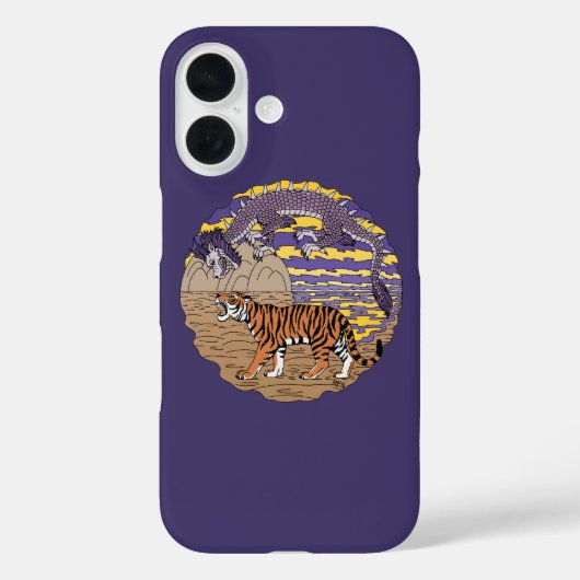 Tiger und Drache Case-Mate iPhone Hülle (Rückseite)