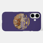 Tiger und Drache Case-Mate iPhone Hülle (Rückseite (Horizontal))