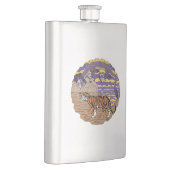 Tiger und Drache Flachmann (Rechts)