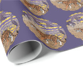Tiger und Drache Geschenkpapier (Rolleneckpunkt)