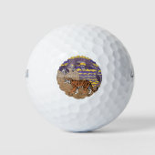 Tiger und Drache Golfball (Vorderseite)