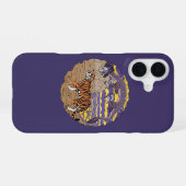 Tiger und Drache iPhone 16 Hülle (Rückseite (Horizontal))