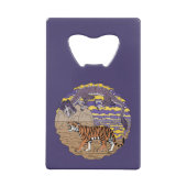Tiger und Drache Kreditkarten Flaschenöffner (Rückseite)