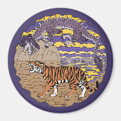 Tiger und Drache Magnet (Vorne)