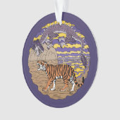 Tiger und Drache Ornament (Vorderseite)