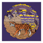 Tiger und Drache Poster (Vorderseite)