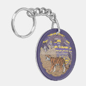 Tiger und Drache Schlüsselanhänger (Vorderseite links)