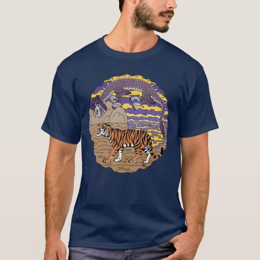 Tiger und Drache T-Shirt (Vorderseite)
