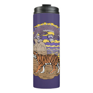 Tiger und Drache Thermosbecher