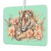 Tiger und Jungtier  Autolufterfrischer (Links)