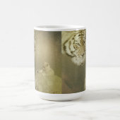 Tiger und Kätzchen, Tasse des Kaffees (Mittel)