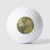 Tiger und Kitten, Golfplätze Golfball (Vorderseite)