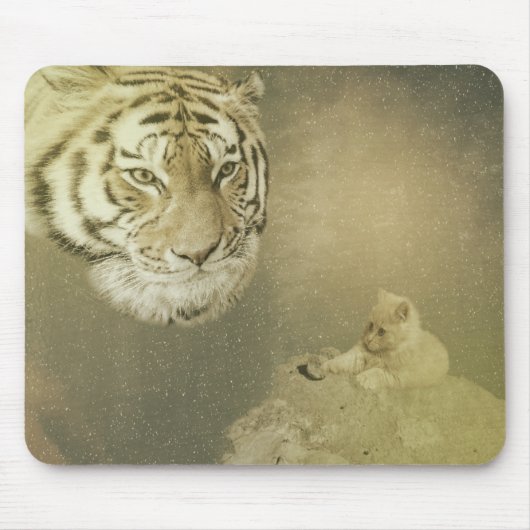 Tiger und Kitten, Mousepad (Vorne)