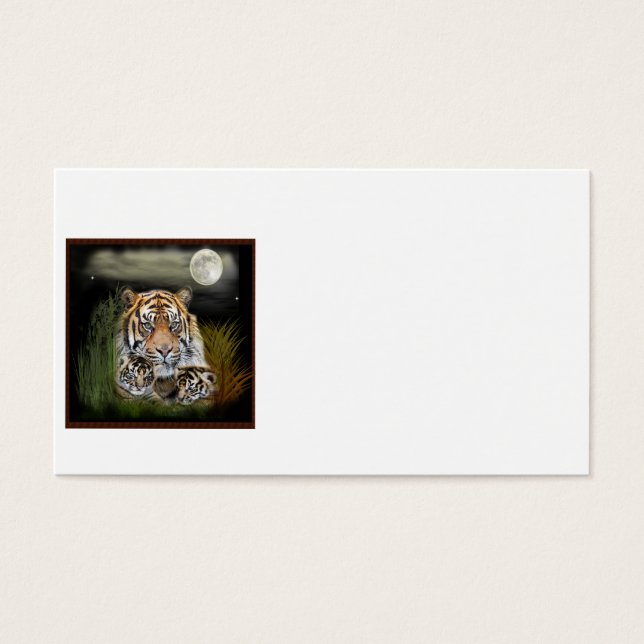 Tiger und Knochen (Vorderseite)