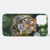 Tiger und Knochen Case-Mate iPhone Hülle (Rückseite (Horizontal))