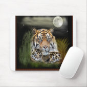 Tiger und Knochen Mousepad (Mit Mouse)