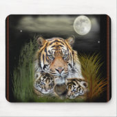 Tiger und Knochen Mousepad (Vorne)