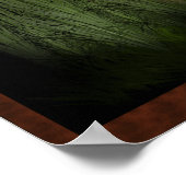 Tiger und Knochen Poster (Ecke)