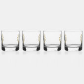 Tiger und Lorbeeren Whiskyglas (Rechts)