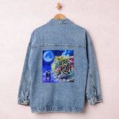 TIGER UND MOON JEAN JACKET FÜR FRAUEN JEANSJACKE (Hangar)