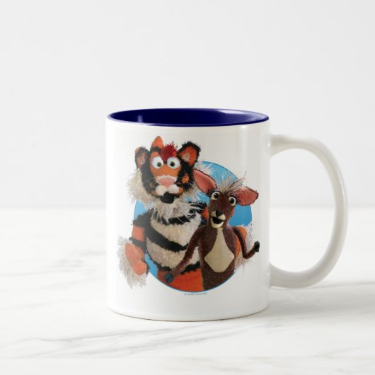 Tiger und Mousedeer Tasse (Rechts)