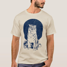 Tiger und Nacht T-Shirt