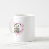 Tiger und Panda Kaffeetasse (Vorderseite Links)