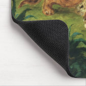 Tiger und Schlange, 1858 Mousepad (Ecke)