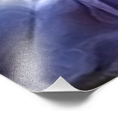 Tiger und Schmetterling Fotodruck (Ecke)