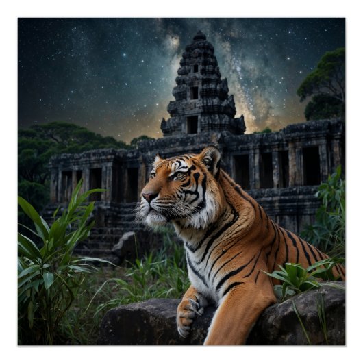 Tiger und Temple Poster (Vorderseite)