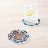 Tiger Untersetzer (Seite)