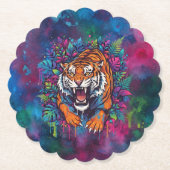 Tiger Untersetzer (Vorderseite)