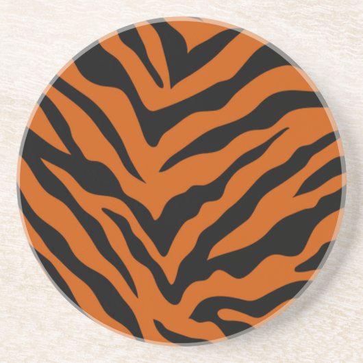 Tiger-Untersetzer Sandstein Untersetzer (Vorne)